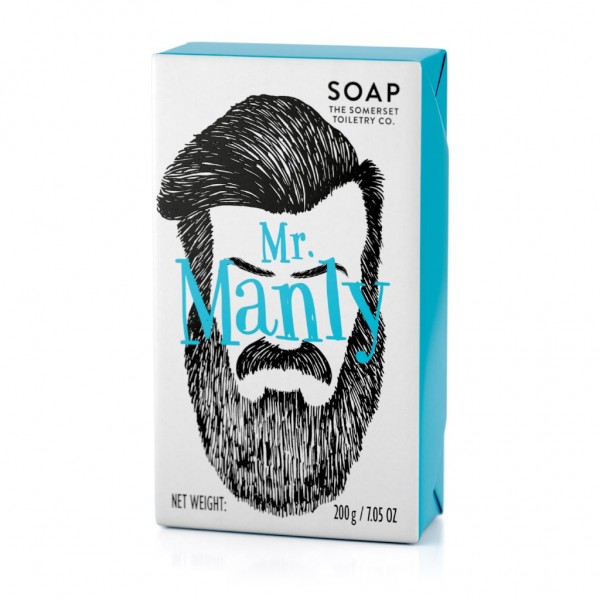 Greenleaf Mr. Manly Soap, 200 g