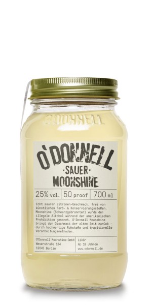 O'Donnell Moonshine Sauer Likör 0,7 l