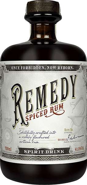 Remedy Spiced Rum, 0,7 l