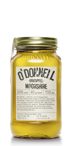 O'Donnell Moonshine Bratapfel Likör 0,7 l