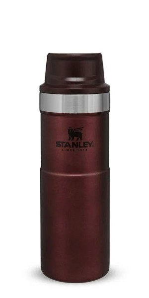 Stanley Classic Trigger-Action Travel Mug, rot 0,47 l
