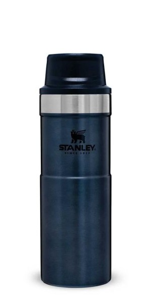 Stanley Classic Trigger-Action Travel Mug, blau 0,47 l
