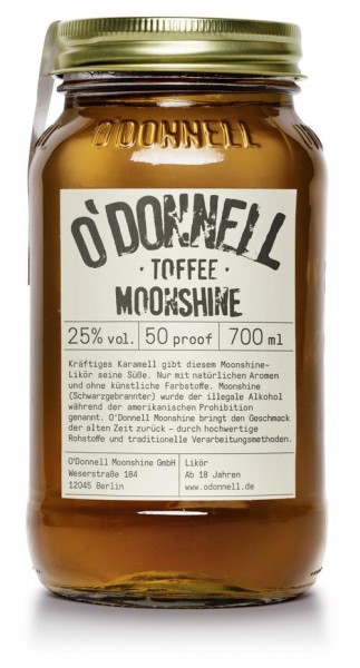 O'Donnell Moonshine Toffee Likör, 0,7 l