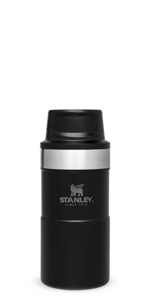Stanley Trigger-Action Travel Mug, schwarz 0,25 l