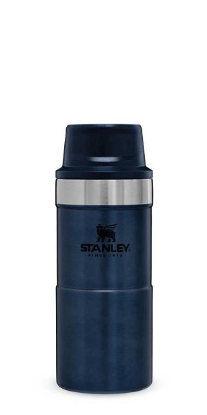 Stanley Classic Trigger-Action Travel Mug, blau 0,35 l